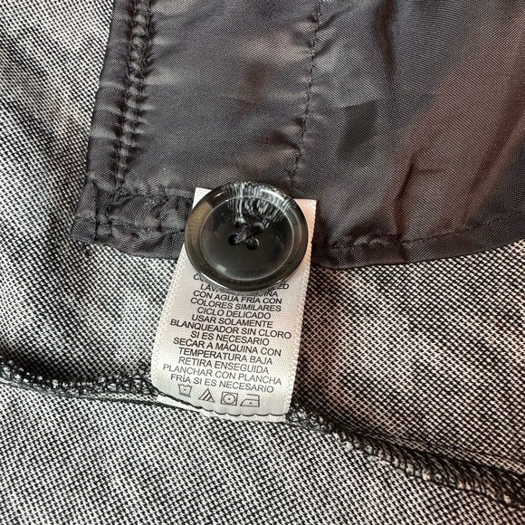 CATHERINE MALANDRINO Black White Houndstooth Career Blazer | Size Medium - Picture 8 of 13